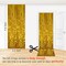 3.2 ft x 9.8 ft Metallic Tinsel Foil Fringe Curtains Party Photo Backdrop Party Streamers for Birthday,Graduation,New Year Eve Decorations Wedding Decor (1 Pack, Gold)